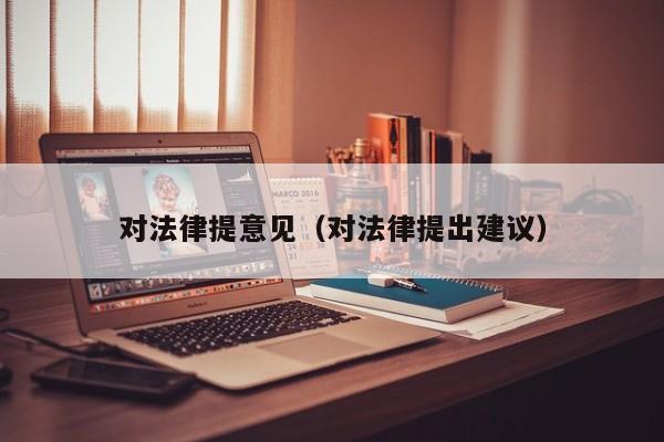 对法律提意见(对法律提出建议)