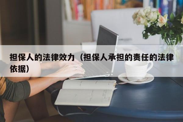 担保人的法律效力(担保人承担的责任的法律依据)